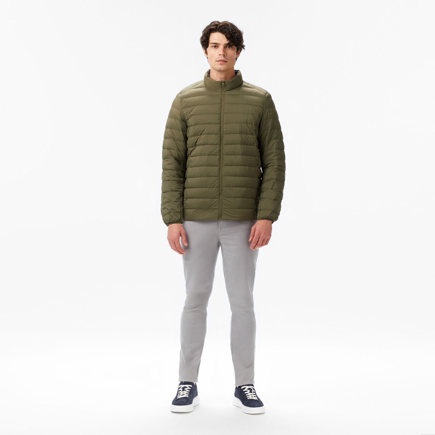 Nautica Erkek Yeşil Regular Fit Mont