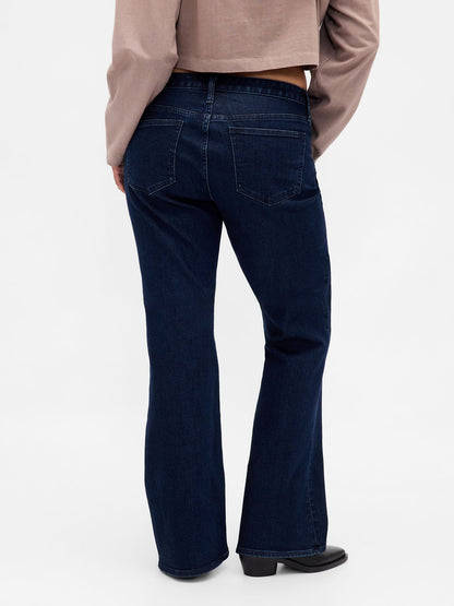 Lacivert Curvy Low Rise Long & Lean Jean Pantolon