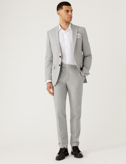 Slim Fit Ekose Desenli Pantolon