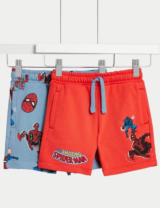 2'li Spider-man™ Şort (2-7 Yaş)