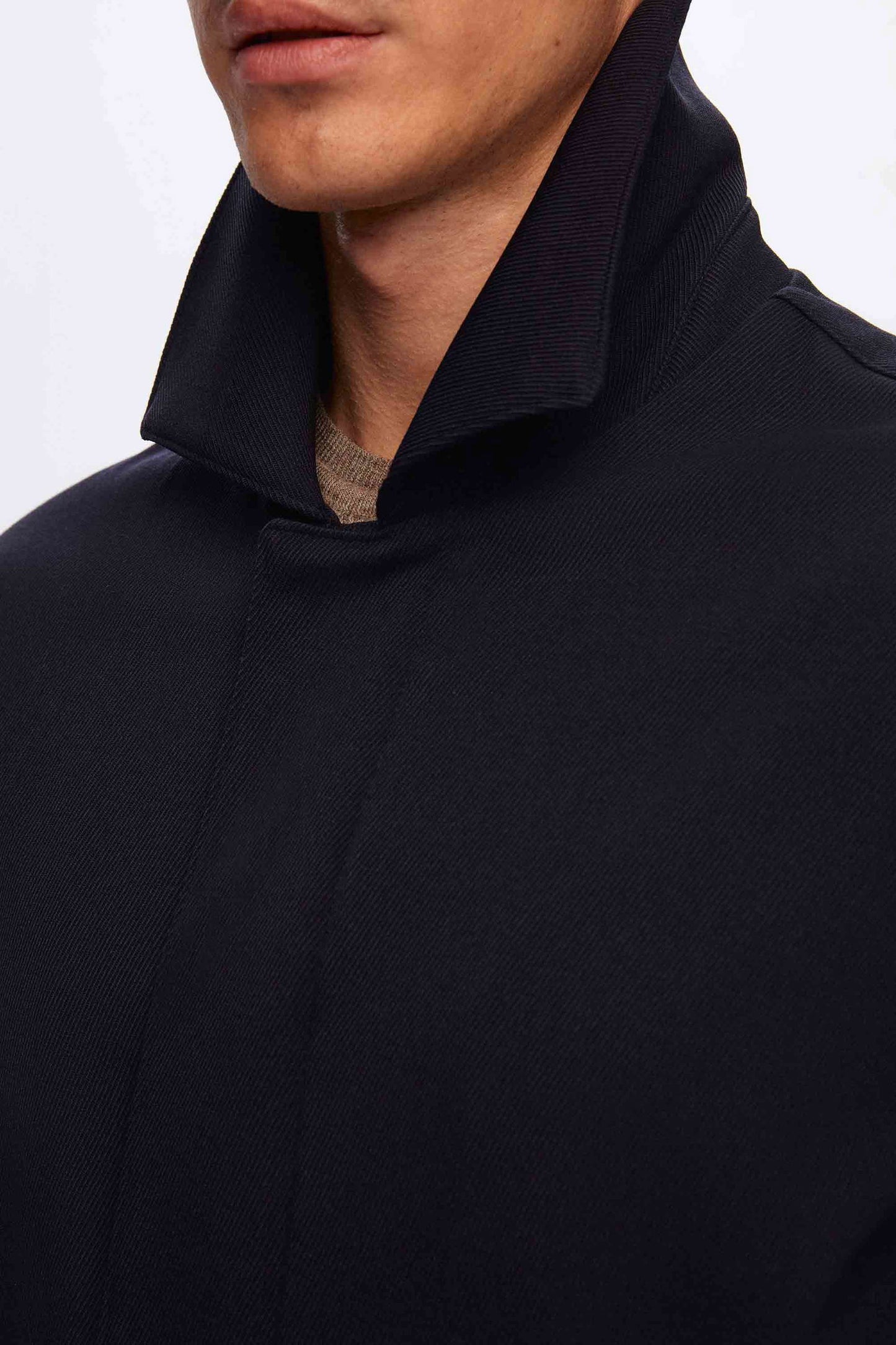 Damat Lacivert Yün Karışımlı Successori Reda Palto