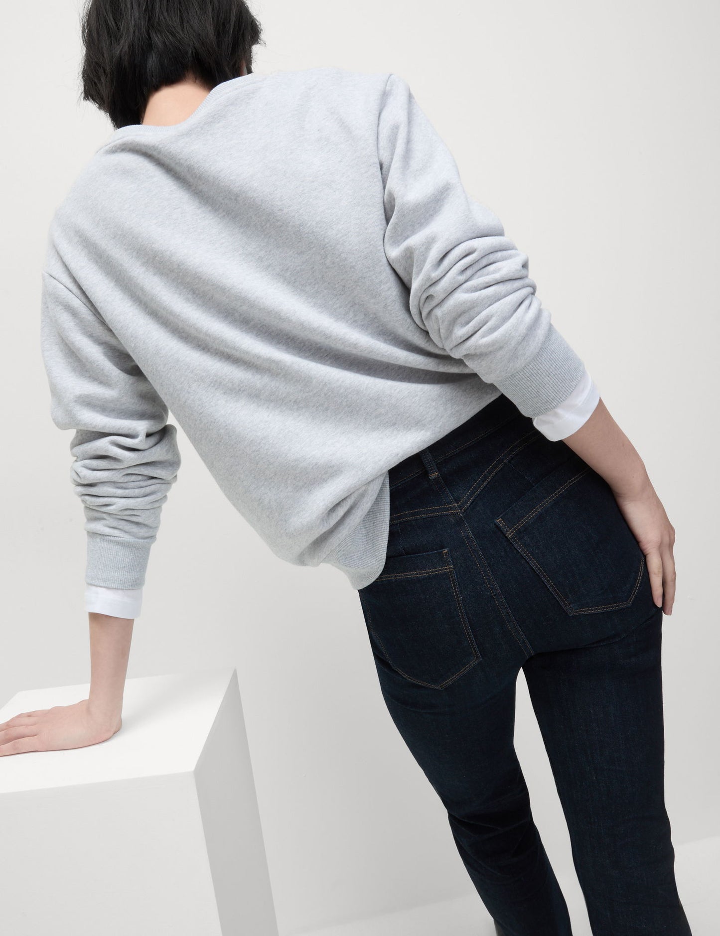 Magic Shaping Yüksek Bel Straight Leg Jean Pantolon