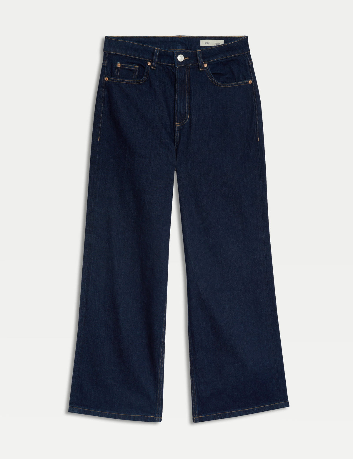 Wide Leg Jean Pantolon