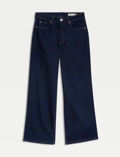 Wide Leg Jean Pantolon