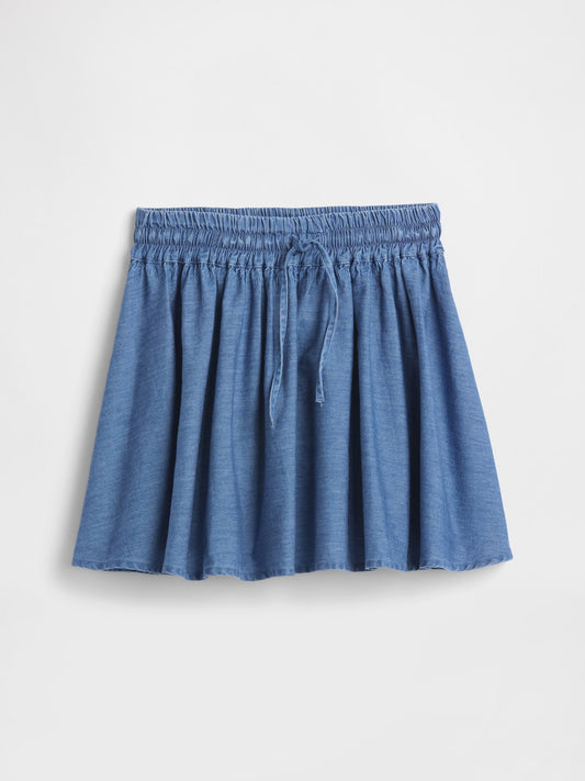 Mavi Pull-on Etek