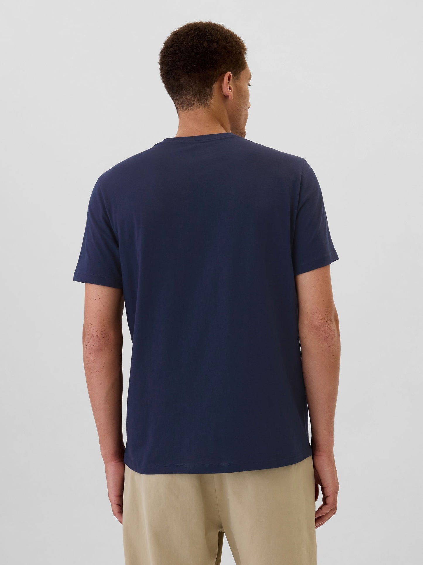 Lacivert Everyday Soft Gap Nyc Logo T-shirt