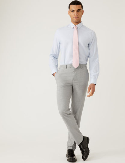 Slim Fit Ekose Desenli Pantolon