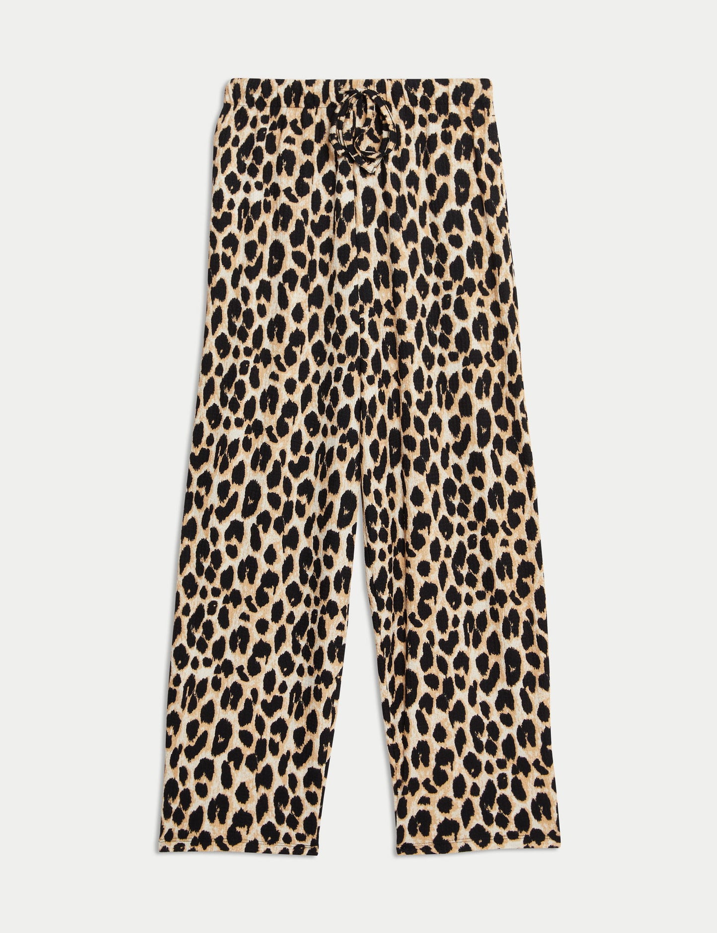 Leopar Desenli Carrot Leg Grazer Pantolon