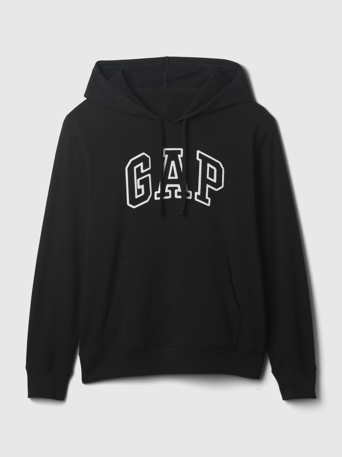 Siyah Gap Logo Havlu Kumaş Sweatshirt