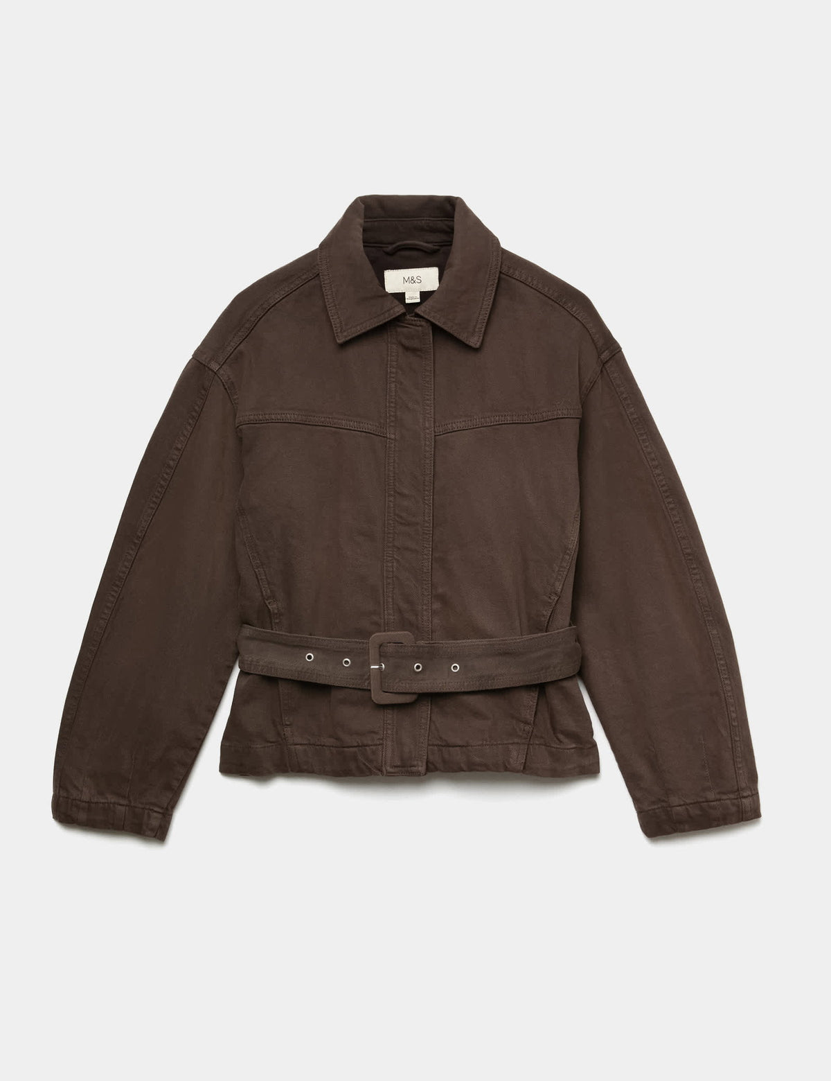 Kemerli Denim Ceket