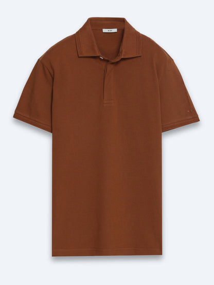 Bakır Düz %100 Pamuk T-shirt