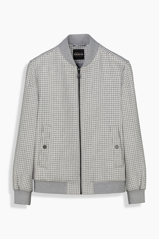 Bascom Desenli Açık Gri Mont