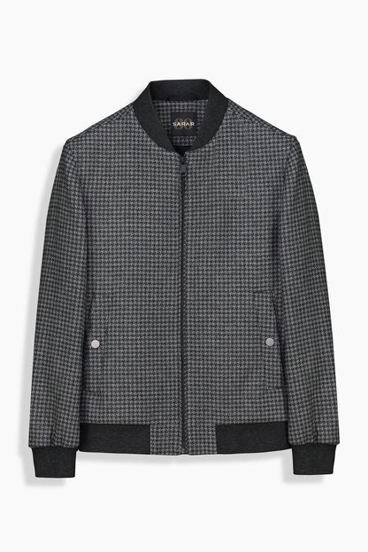 Bascom Desenli Koyu Gri Mont