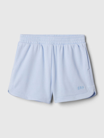 Mavi Mini Gap Logo Sweat Şort