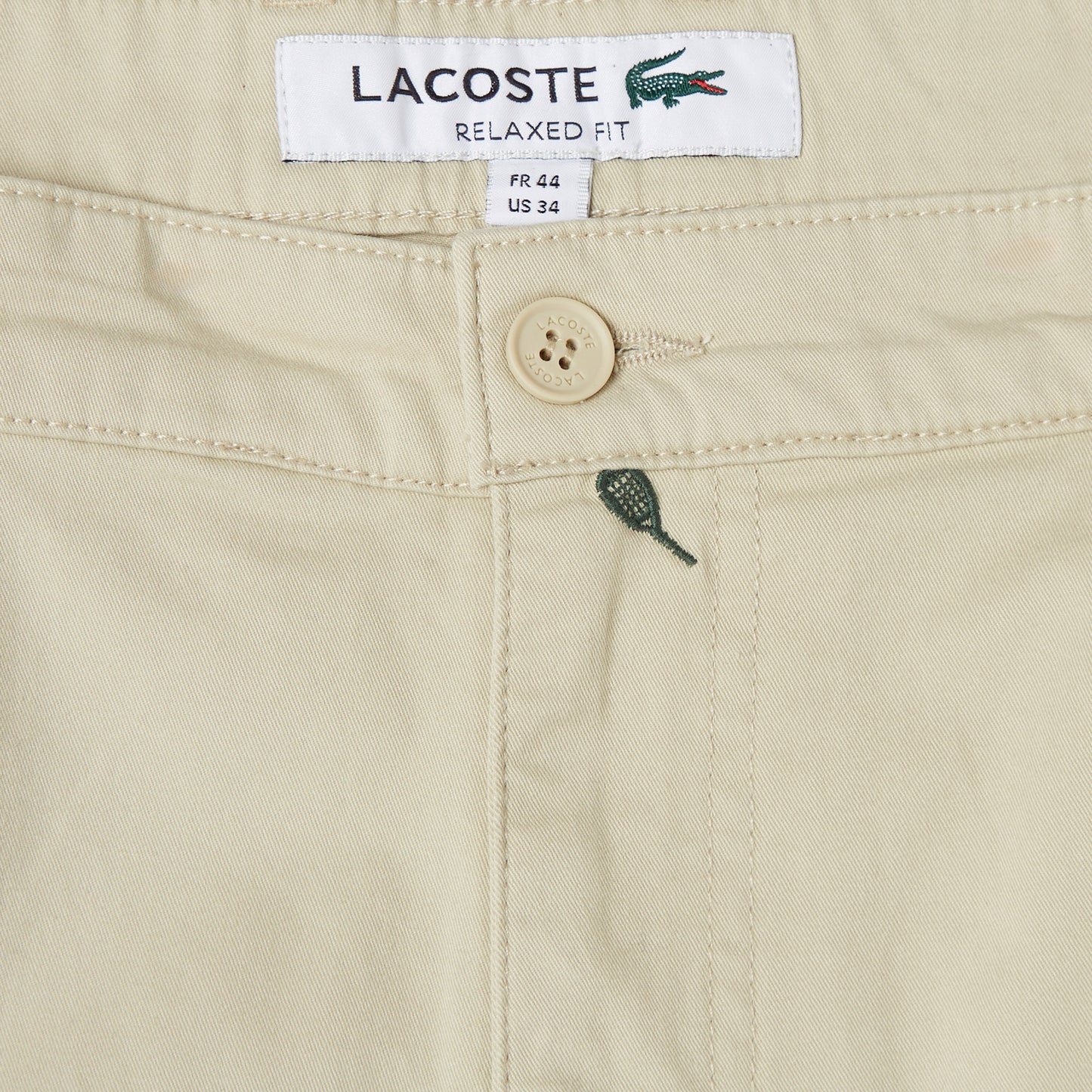 Lacoste Erkek Relaxed Fit Açık Kahverengi Pantolon