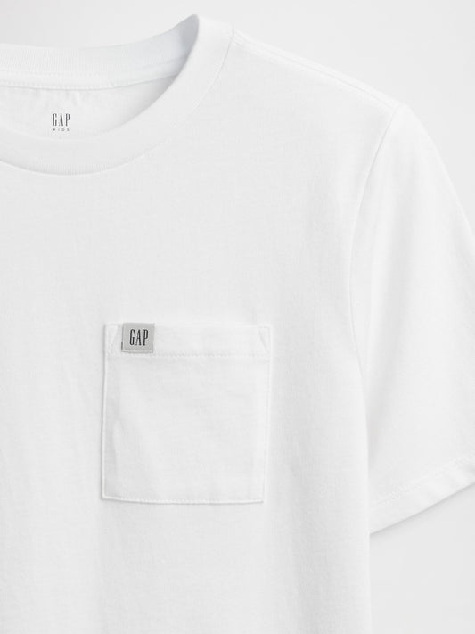 Beyaz Pocket T-shirt