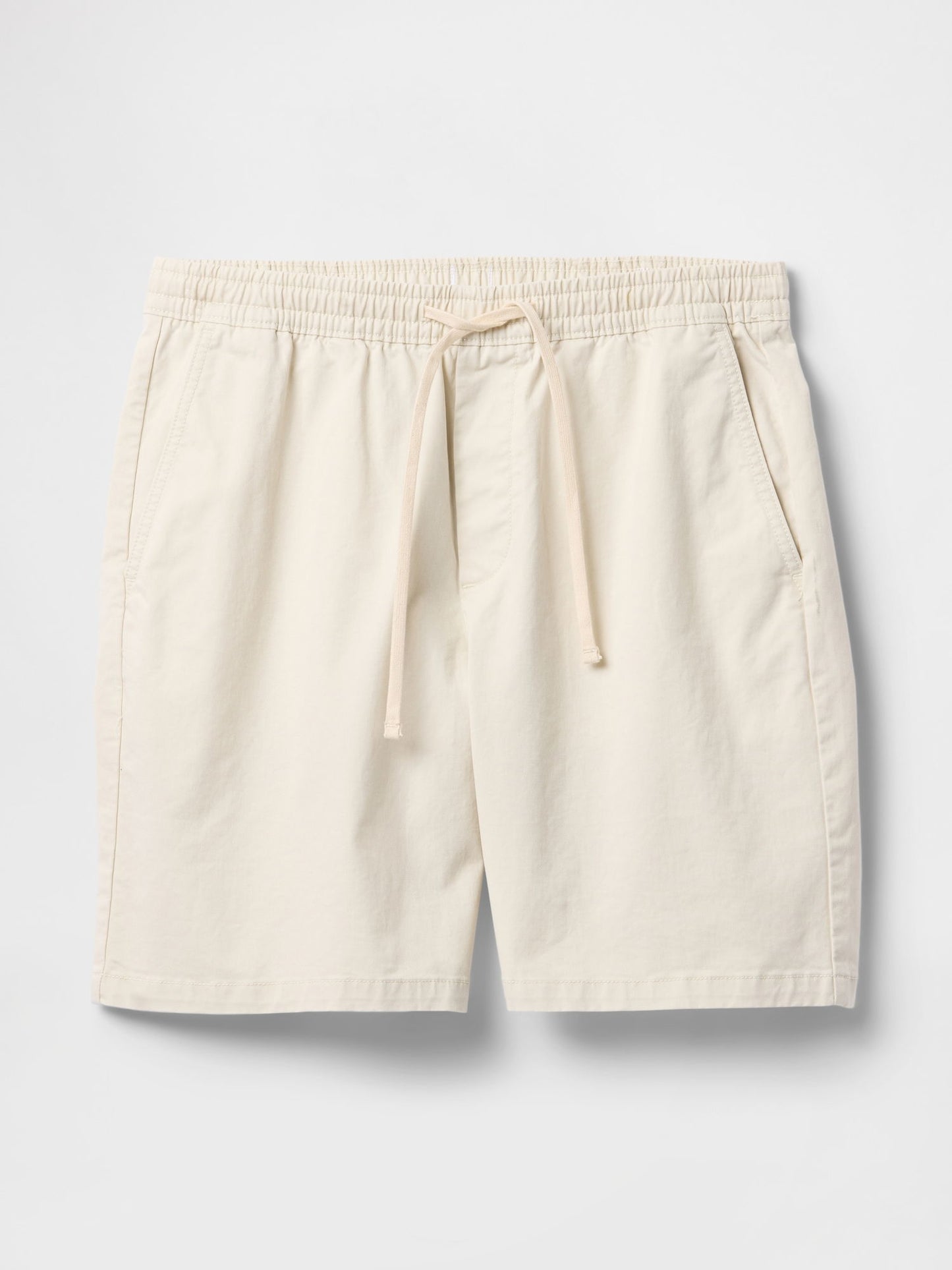 Bej Stretch Twill Şort