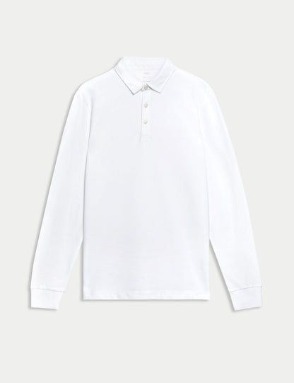 Regular Fit Uzun Kollu Polo T-shirt