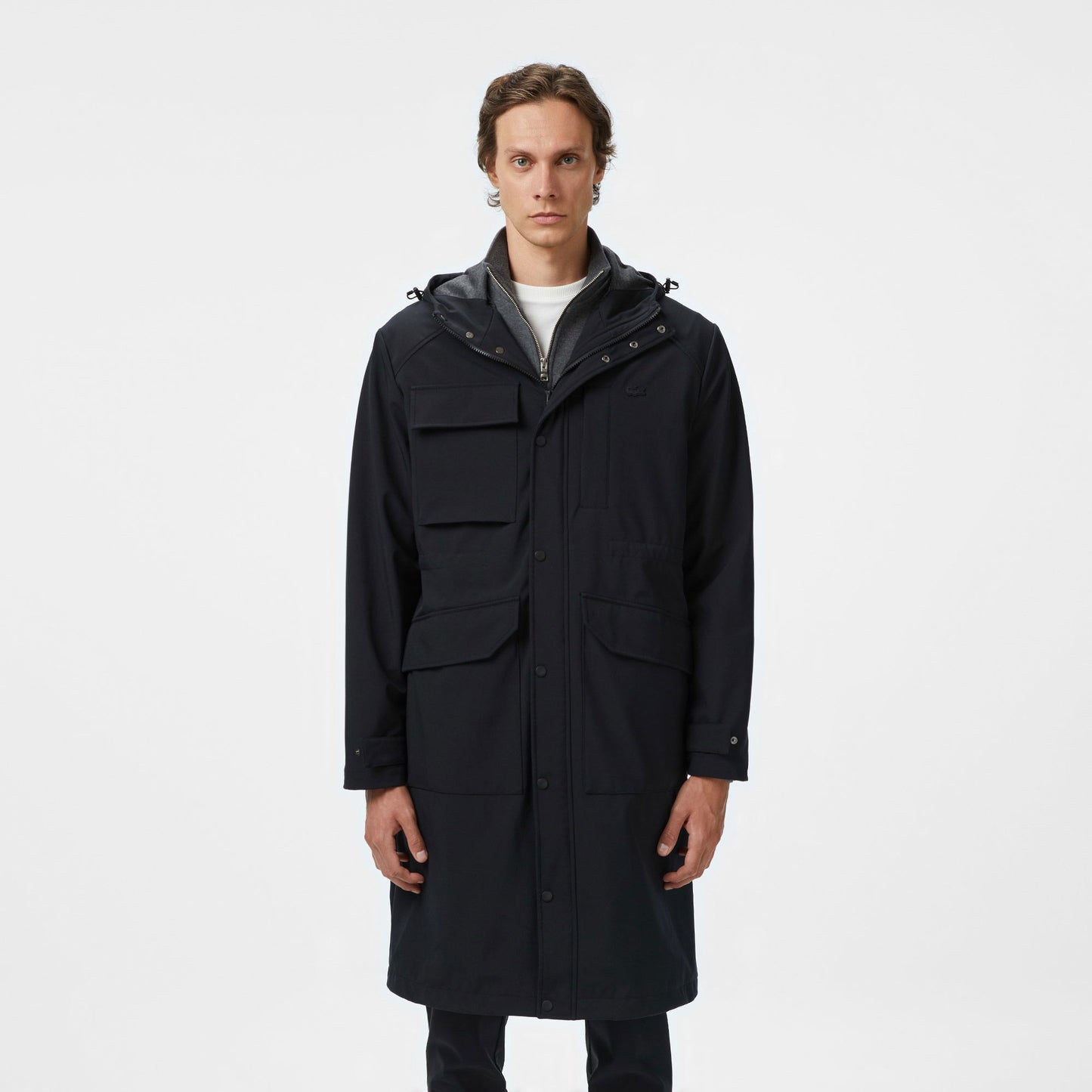 Lacoste Erkek Siyah Mont