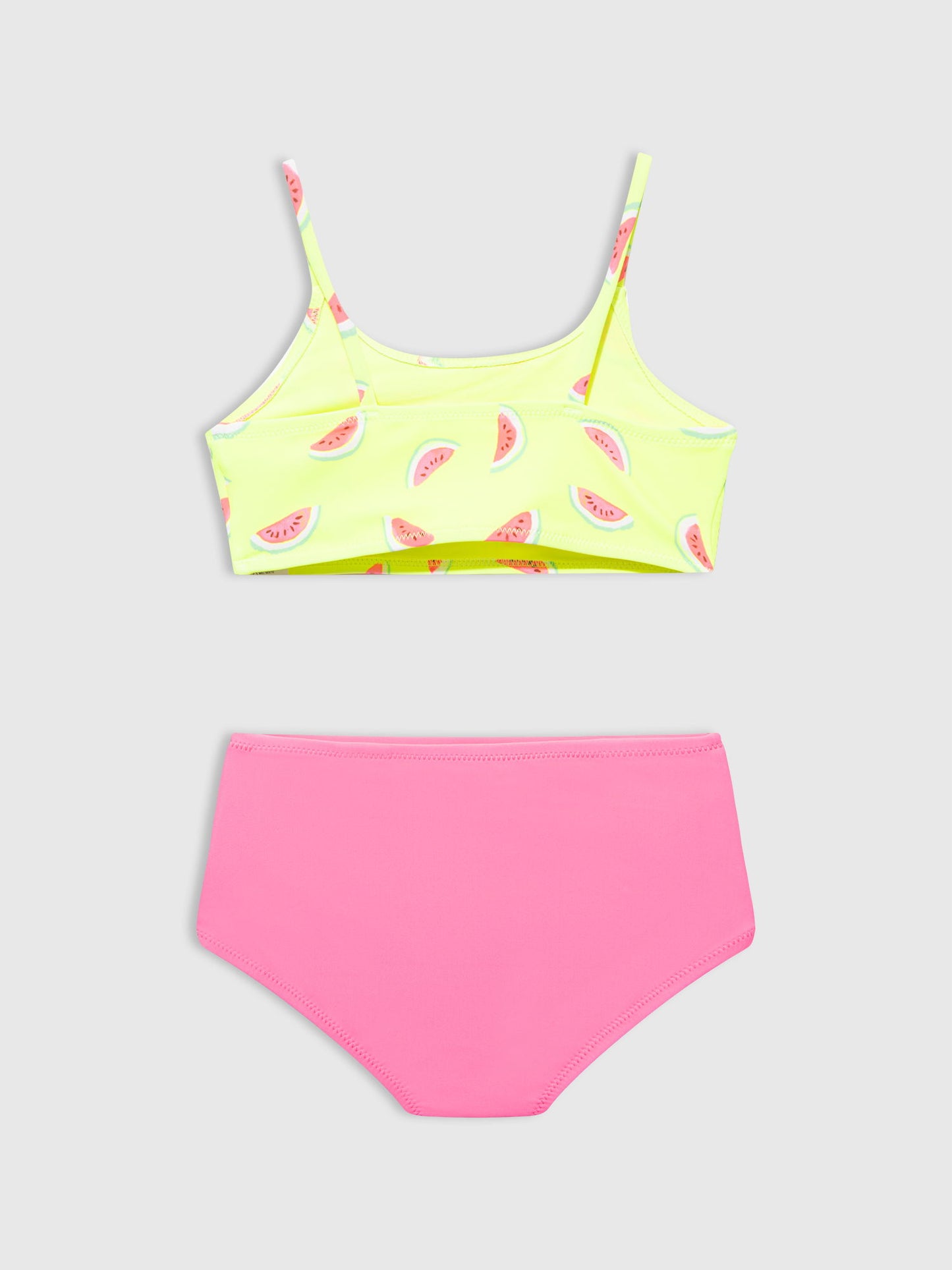 Pembe Karpuz Desenli Bikini Takımı
