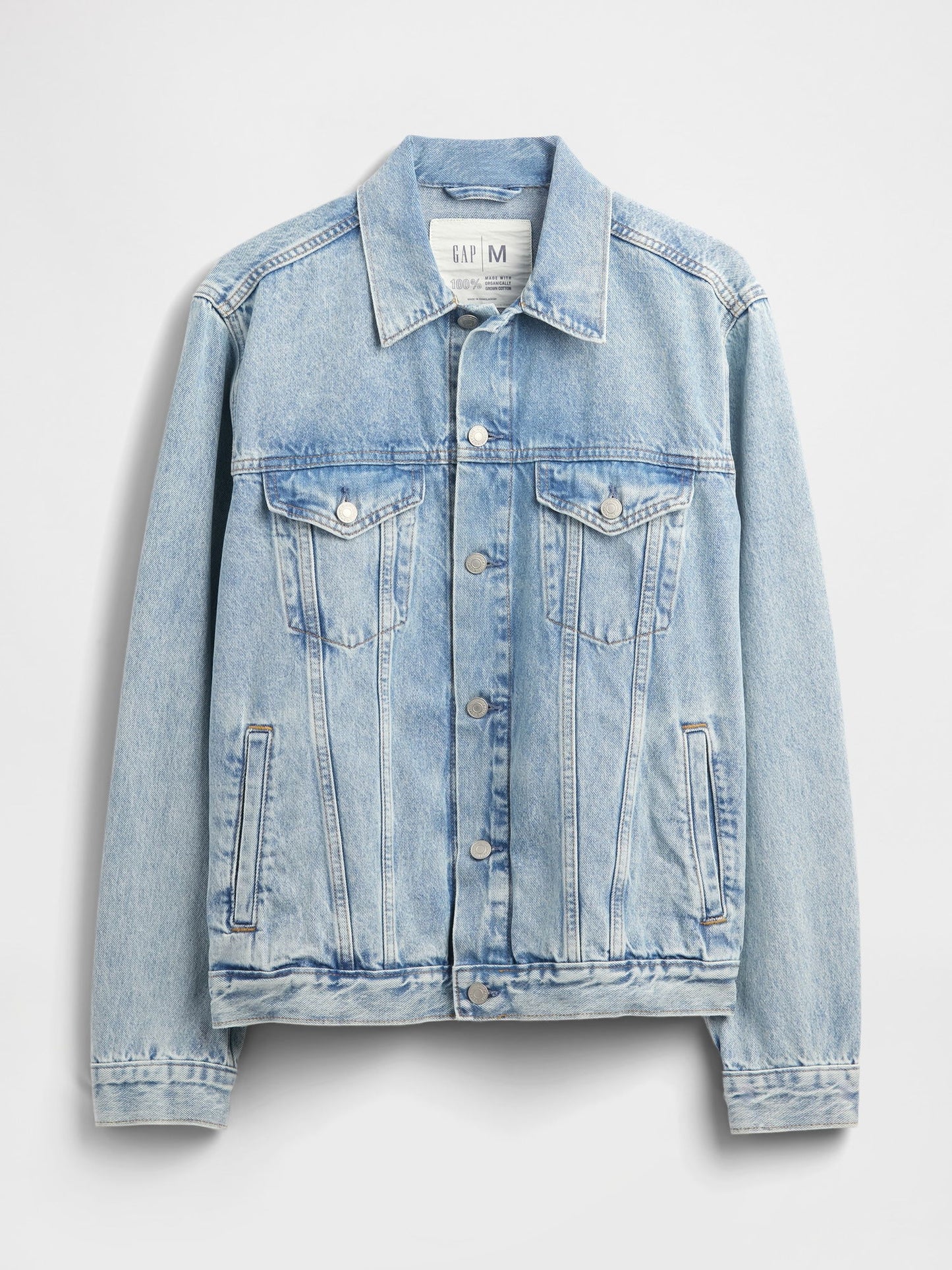 Açık Mavi Classic Icon Denim Ceket