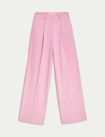 Wide Leg Dokuma Pantolon