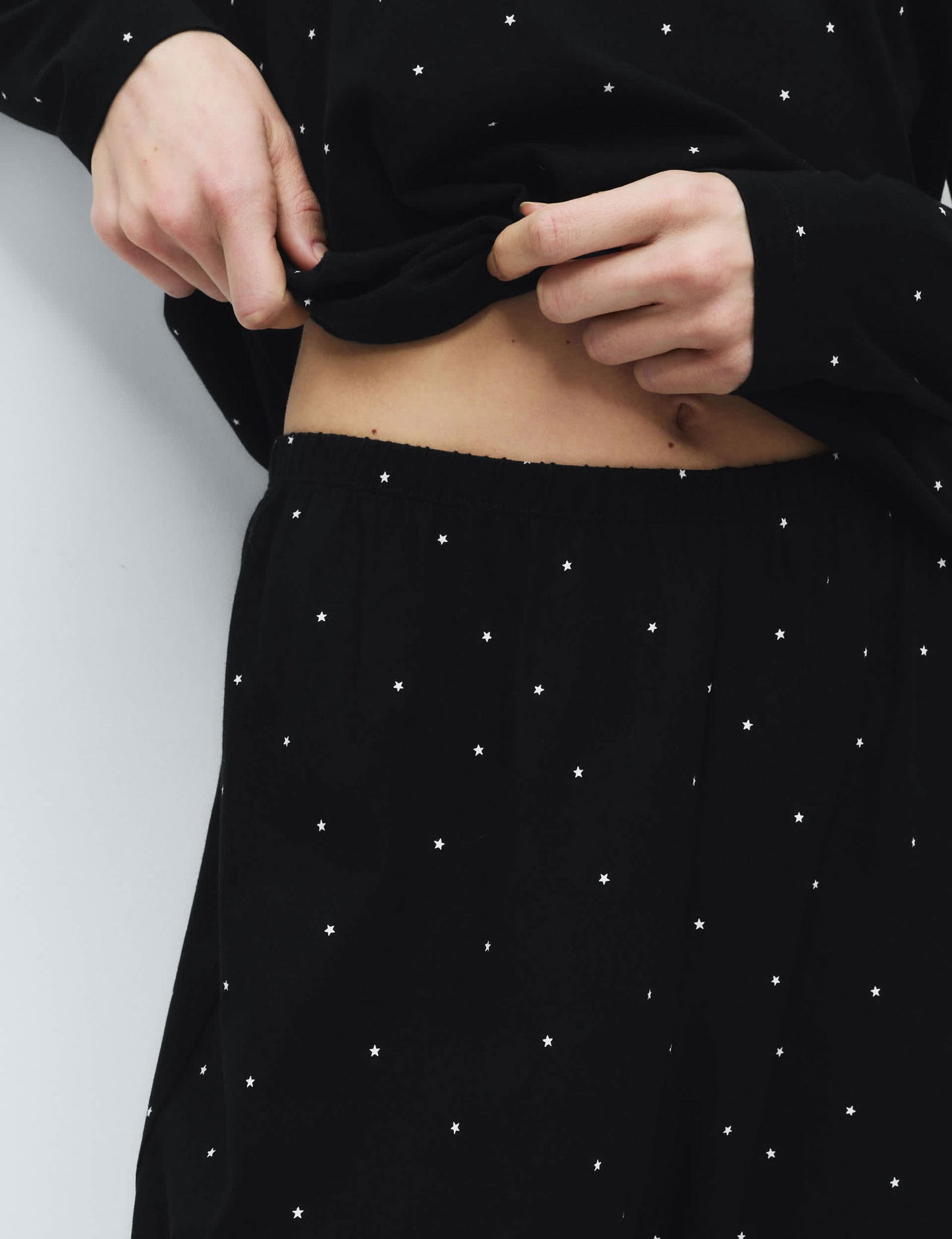 Saf Pamuklu Pijama Takımı