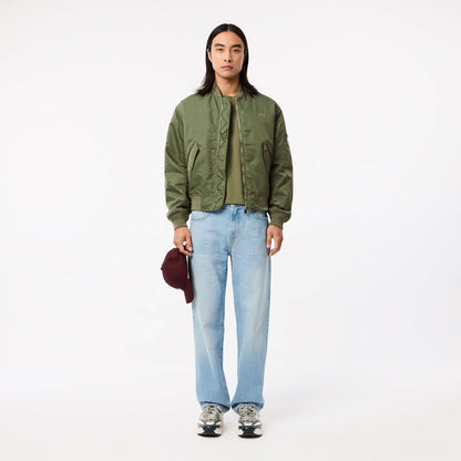 Lacoste Erkek Classic Fit Bisiklet Yaka Haki T-shirt