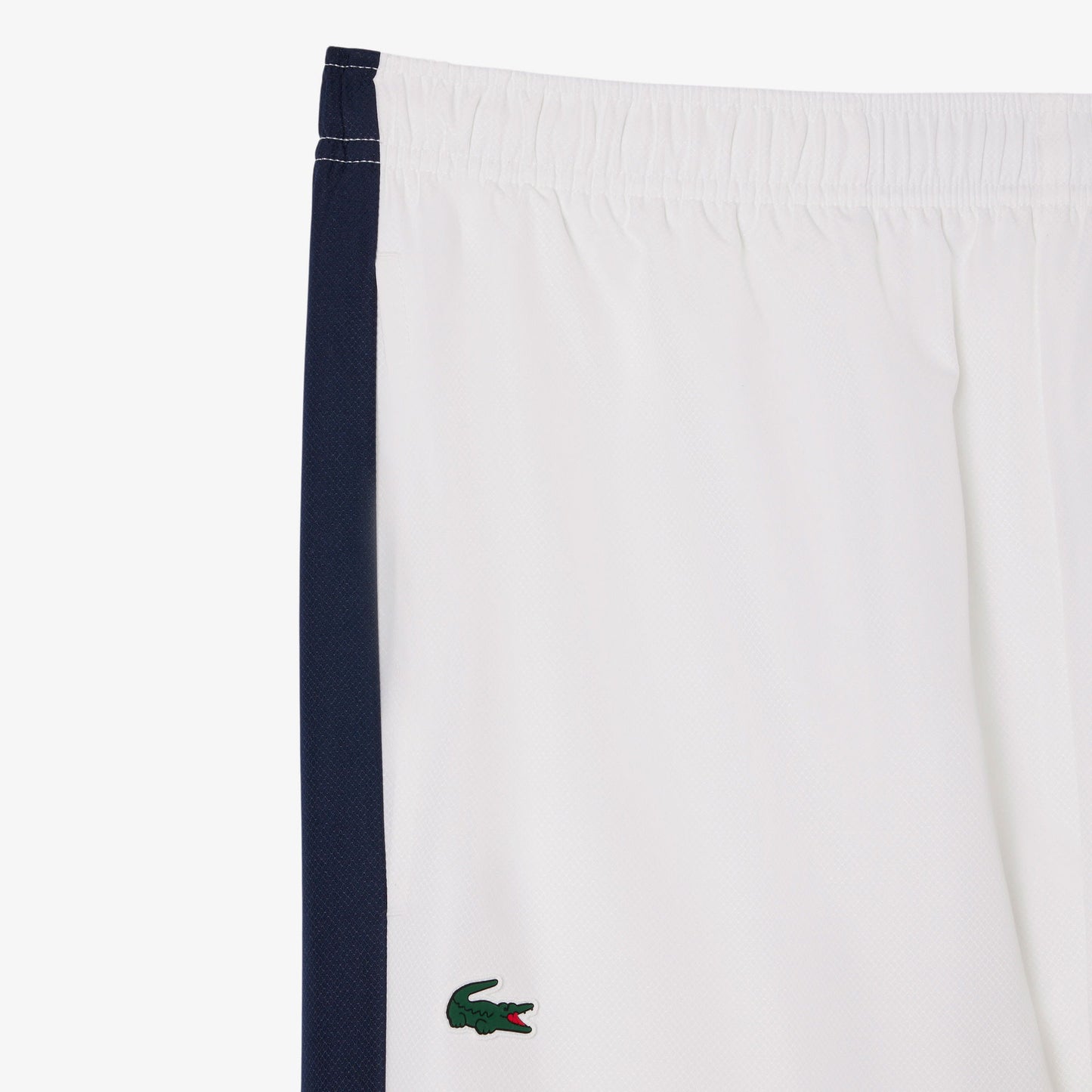 Lacoste Erkek Regular Fit Fermuarlı Renk Bloklu Beyaz Eşofman Takımı