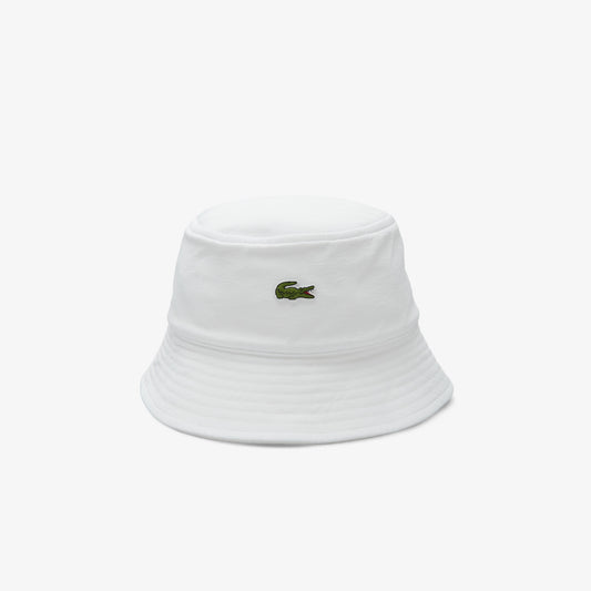 Lacoste Unisex Baskılı Beyaz Şapka