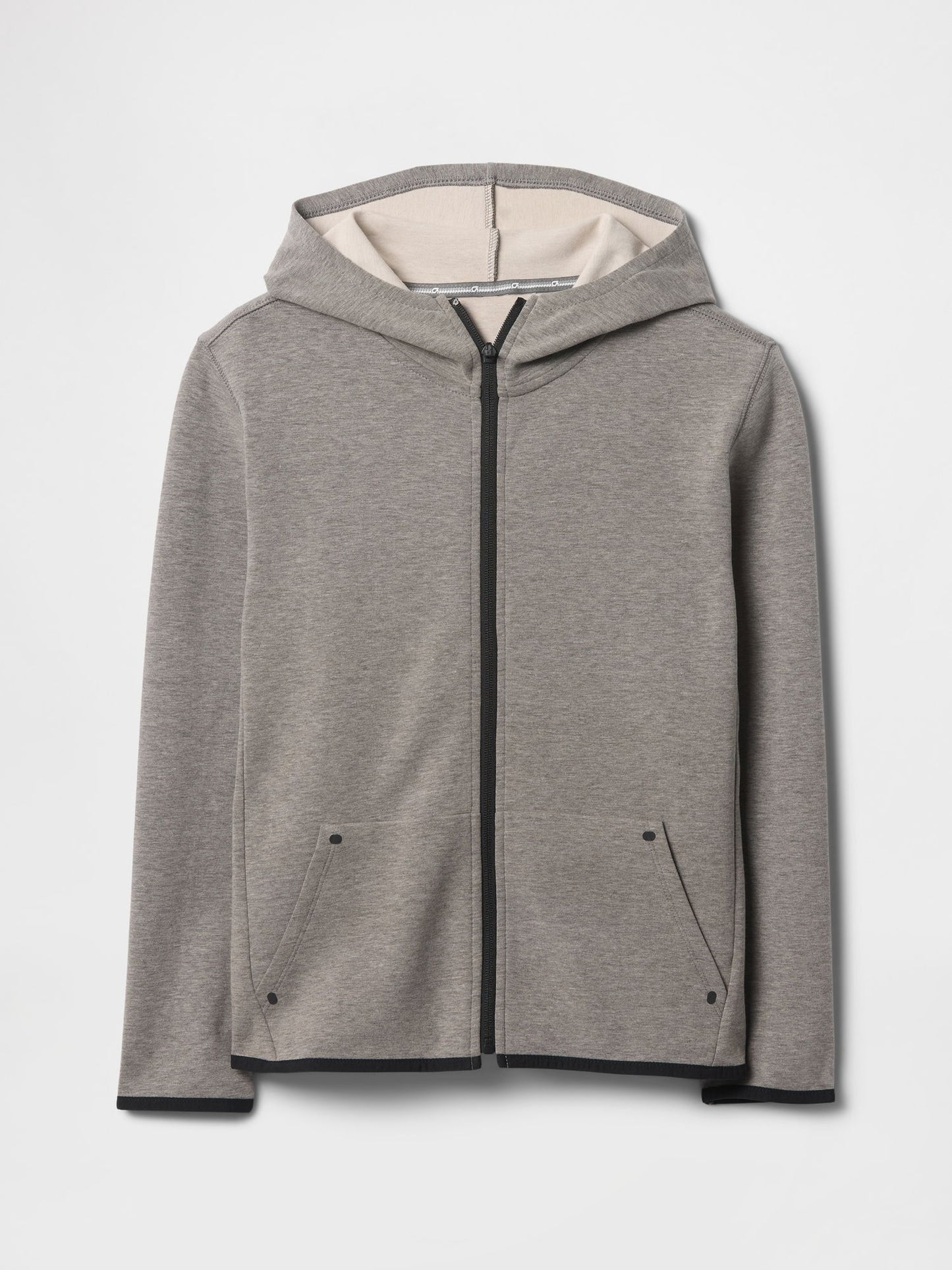 Gri Gapfit Tech Fermuarlı Sweatshirt