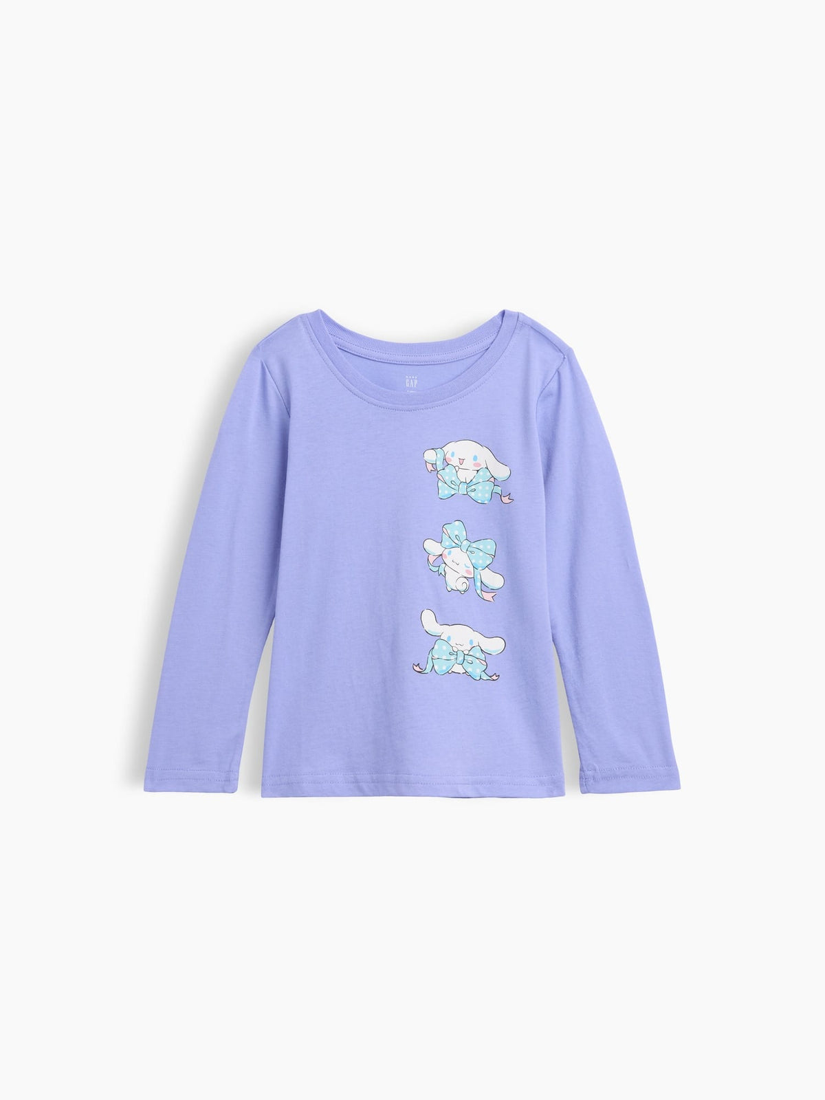 Lila Grafik Baskılı T-shirt