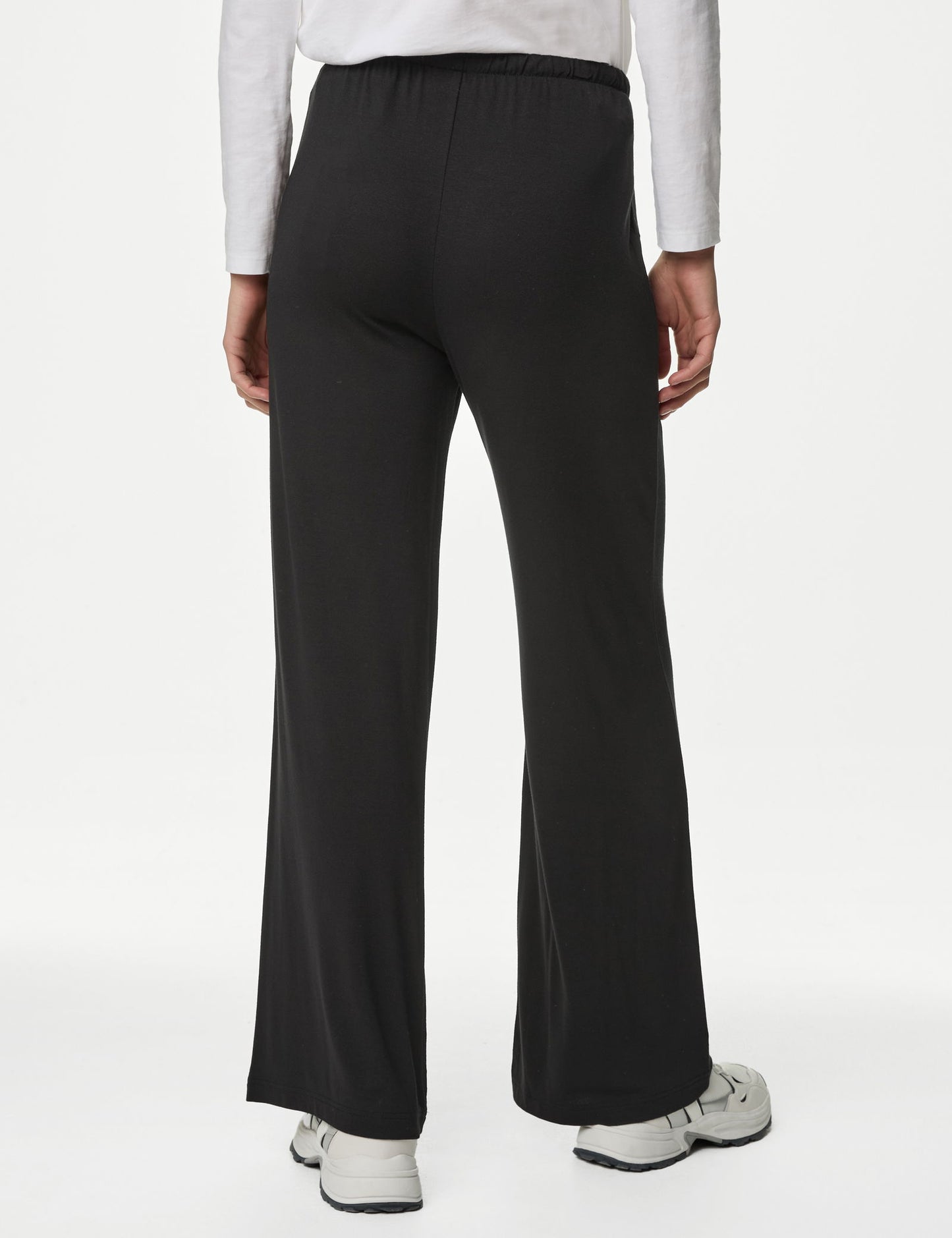 Wide Leg Örme Pantolon