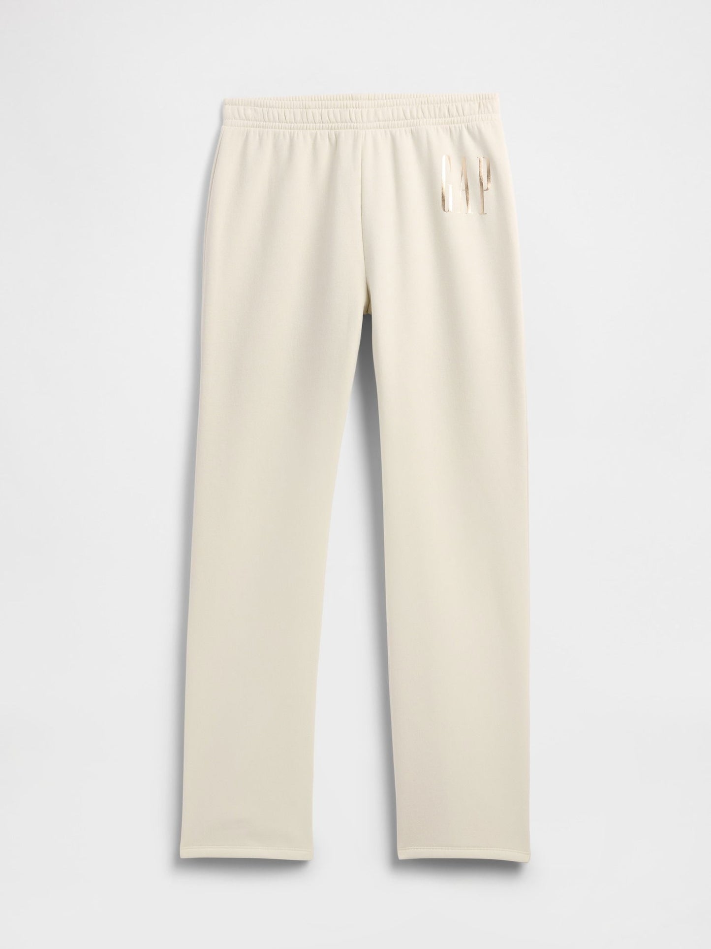Krem Logo Pull-on Slim Eşofman Altı