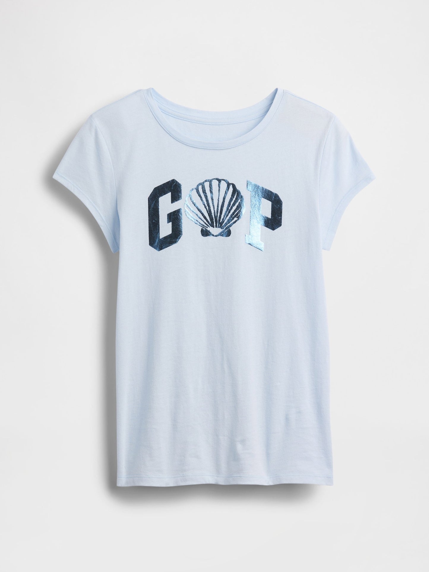 Açık Mavi Gap Logo T-shirt