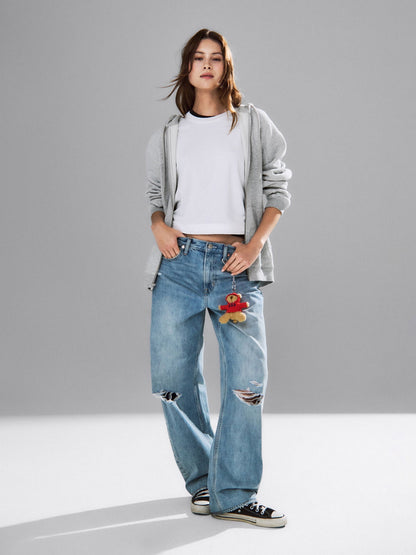 Mavi High Rise Barrel Jean Pantolon