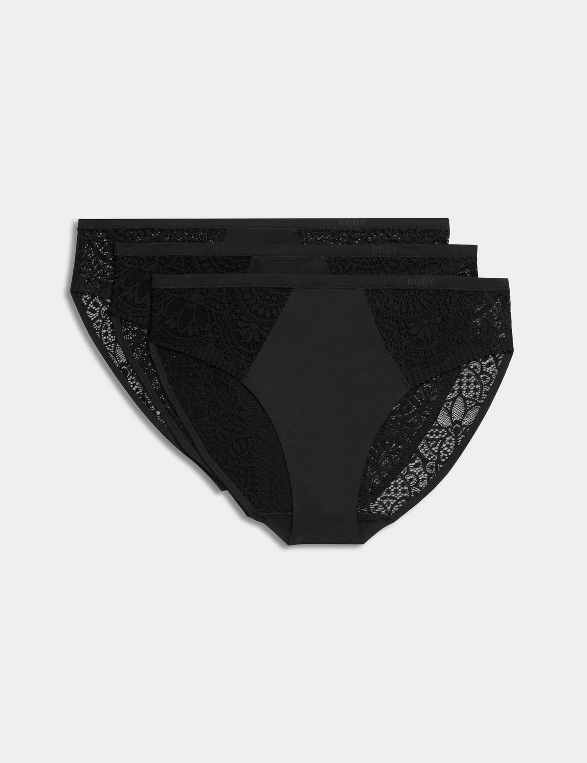 3'lü Body Soft™ High Leg Külot Seti