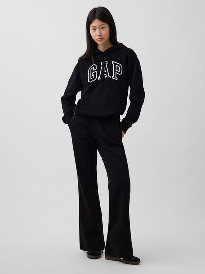 Siyah Gap Logo Fleece Sweatshirt