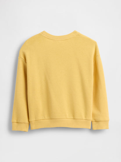 Sarı Relaxed Gap Logo Sweatshirt
