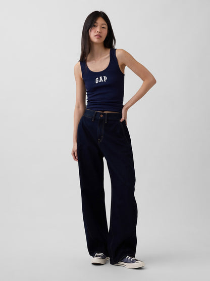 Lacivert Gap Logo Fitilli Atlet