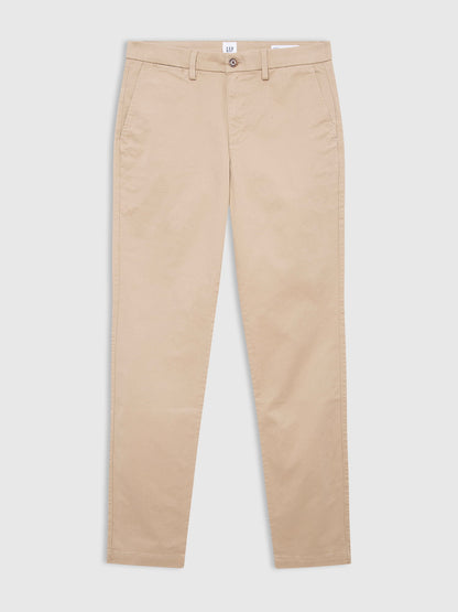 Açık Kahverengi Slim Khaki Pantolon