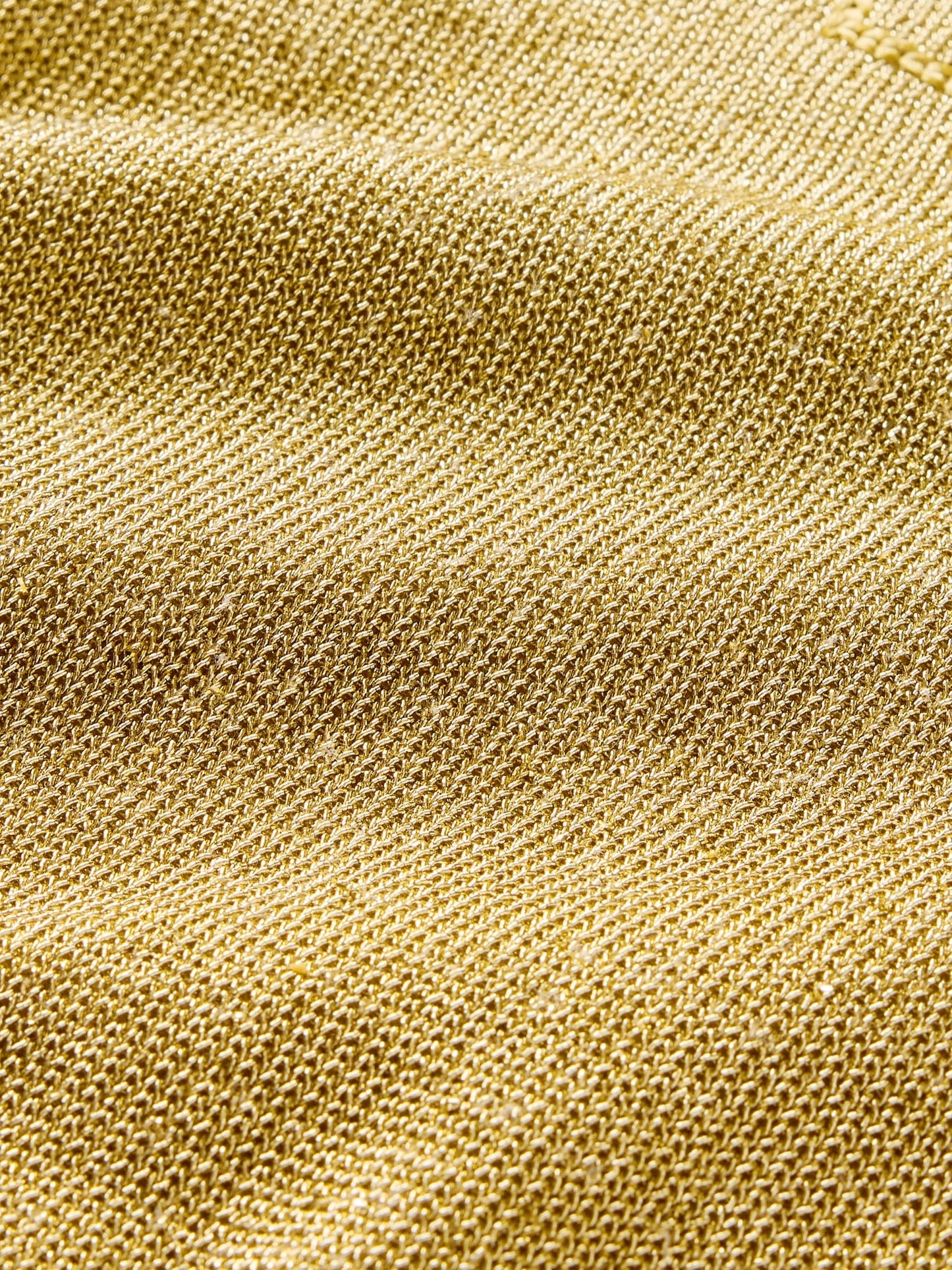 Sarı Gap × Cult Gaia Metalik Sweatshirt