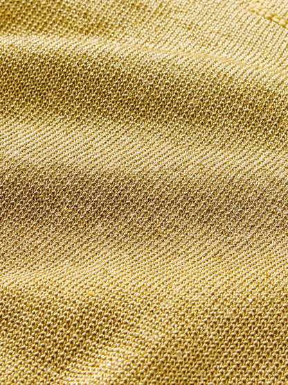 Sarı Gap × Cult Gaia Metalik Sweatshirt