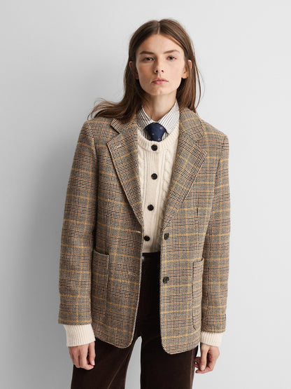 Çok Renkli Gap × A.p.c. Yün Karışımlı Relaxed Blazer