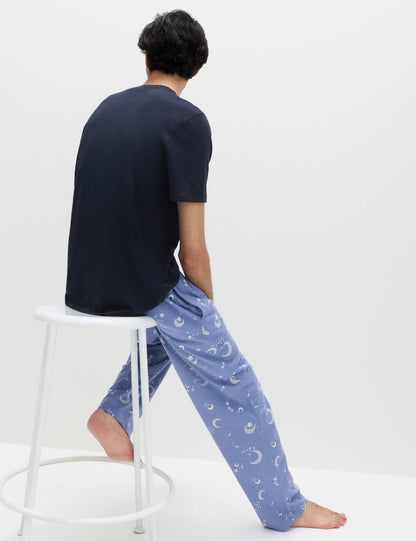 Desenli Pijama Takımı