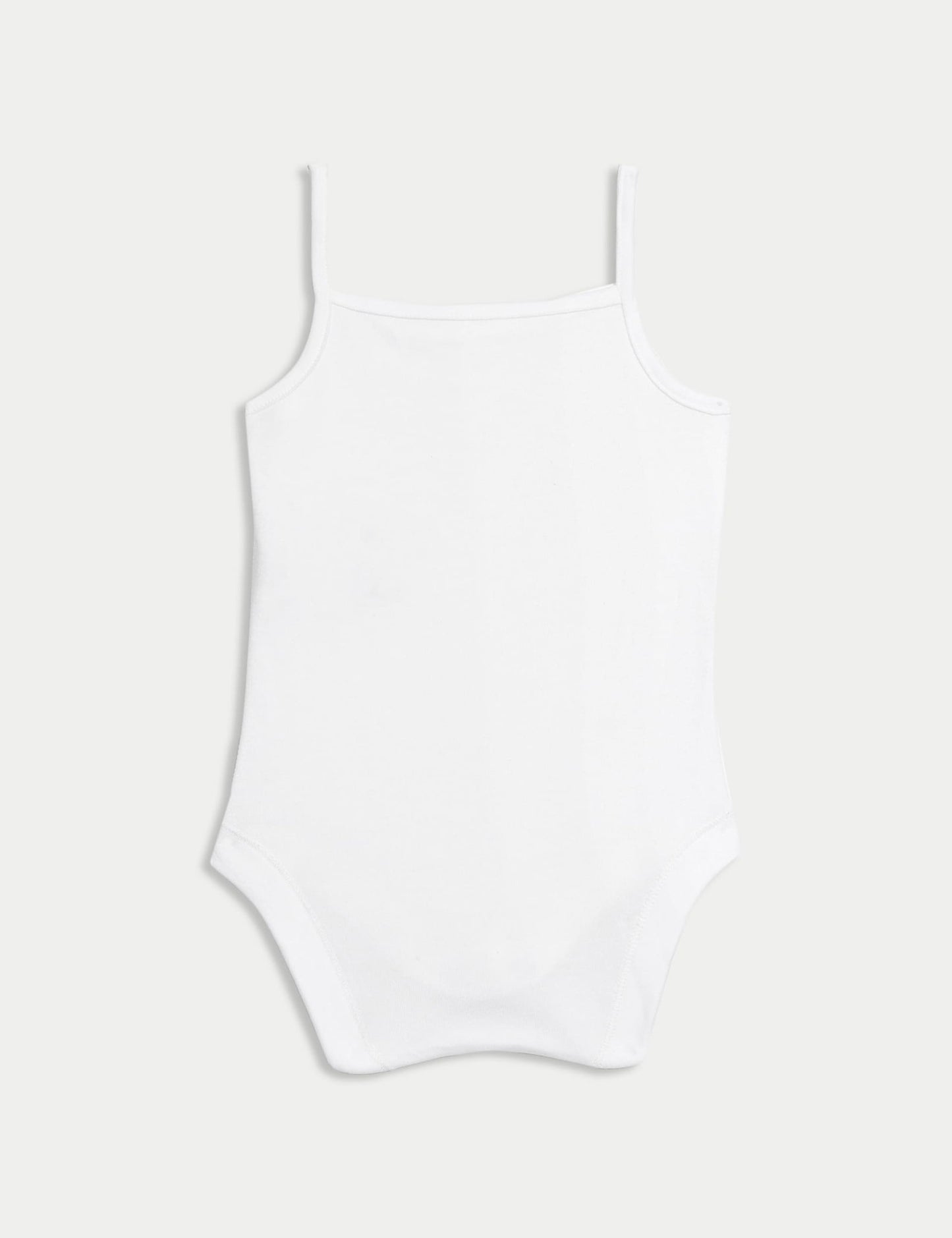 Saf Pamuklu 5'li Askılı Bodysuit (0-3 Yaş)