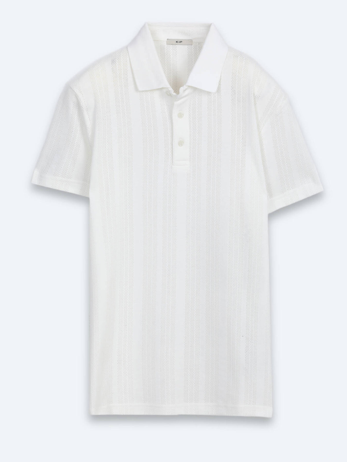 Bej Çizgili %100 Pamuk T-shirt