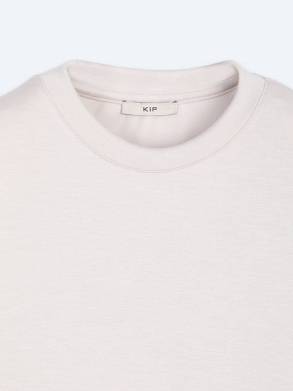 Bej Düz Sweatshırt
