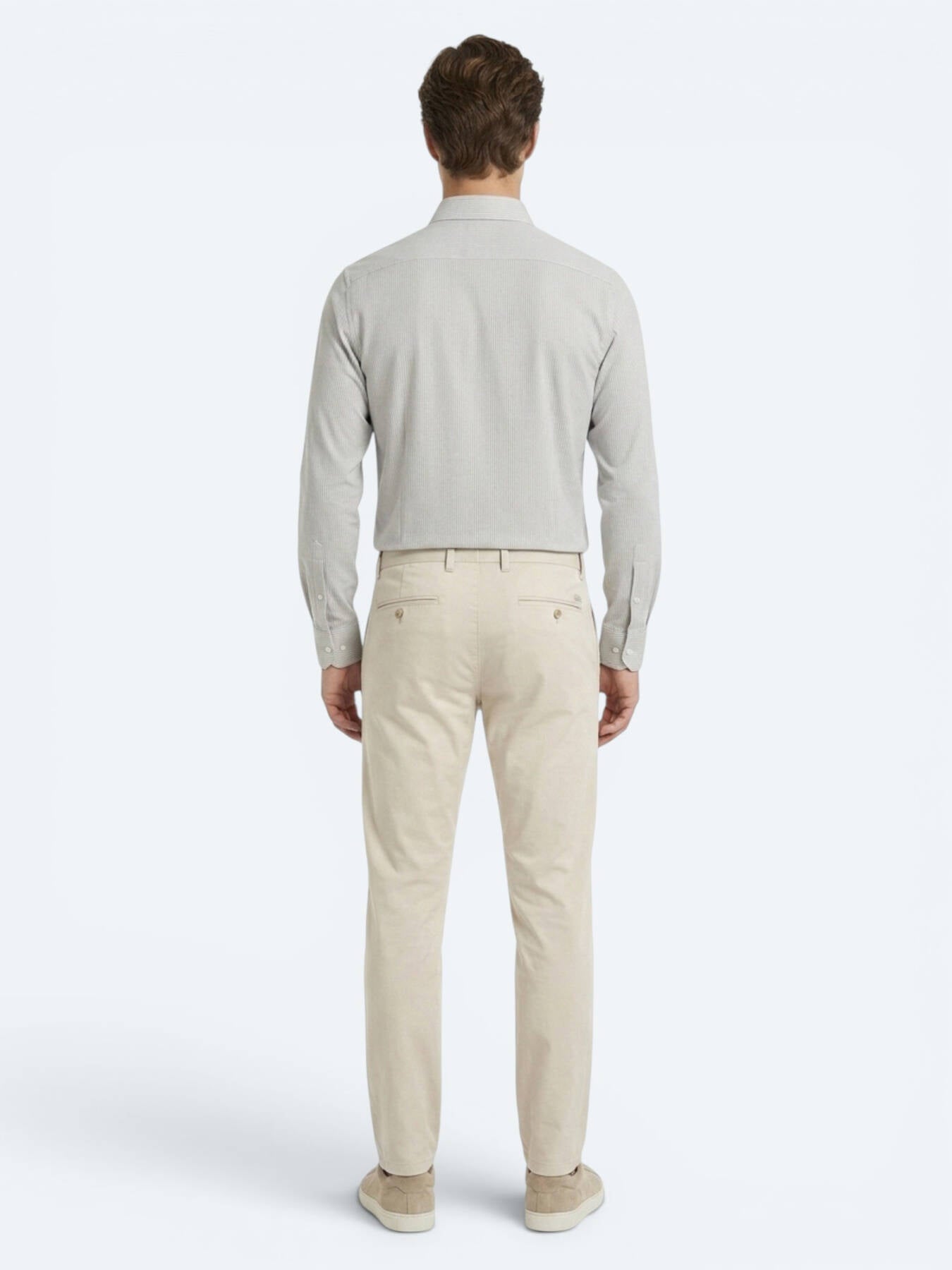 Bej Kumaş Jogging Fit Casual Pantolon