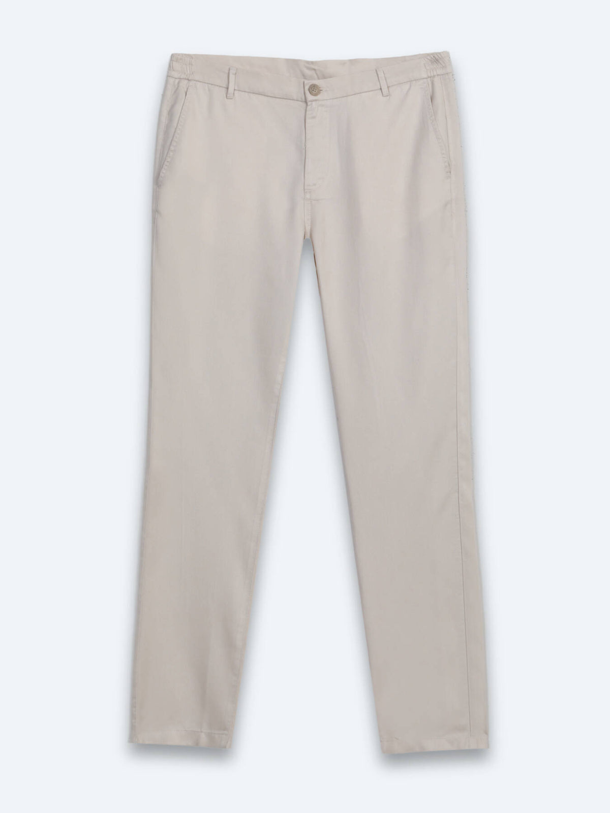 Bej Kumaş Jogging Fit Casual Pantolon